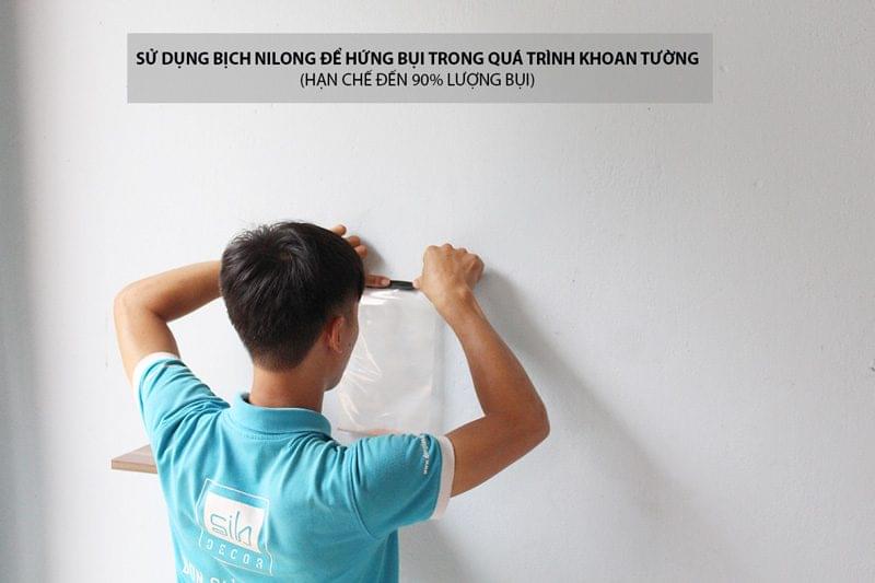 BUOC 2 LAP DAT KE TREO TUONG