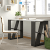 Bàn làm việc BLV51 màu đen - trắng