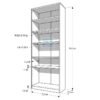 Kích thước tủ hồ sơ KS298