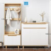 Kệ đa đăng TG09 và kệ giày TG07 (100x100x35cm)