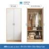 Kiểu A80, có 02 cánh cửa , cao 180cm.