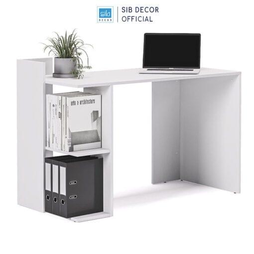 Ban lam viec BLV80 mau trang SIB Decor 5