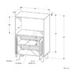 Kích thước chi tiết KG20-60cm