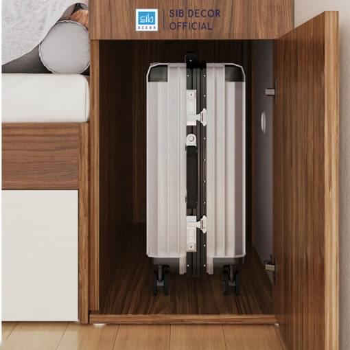 Ngăn tủ chứa đồ kích thước lớn như vali