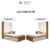 Bạn có thể lựa chọn vị trí phù hợp.