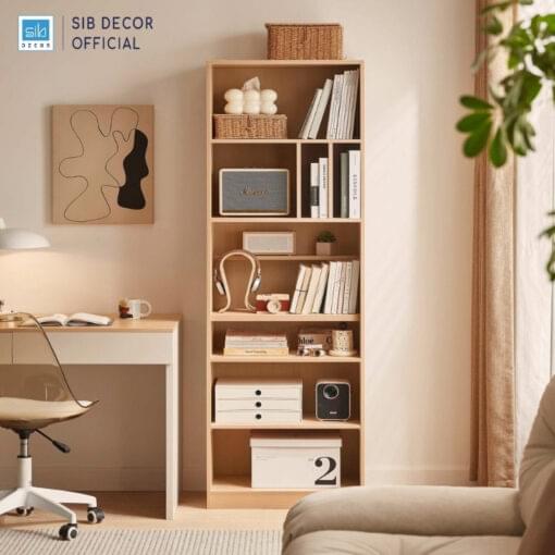 Tủ gỗ trang trí KSG74 SIB Decor.