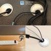 Nắp luồn dây điện mạ crom