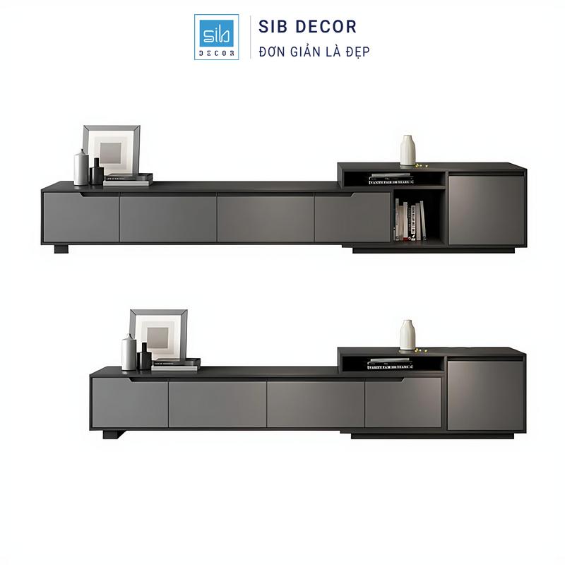 Kệ Tivi Để Sàn SIB Decor KTV2547 - Di Động Đa Năng, Tiết Kiệm Diện Tích