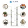 Cấu tạo kệ sách hiện đại nhiều ngăn, đa năng dùng cho sách, hộp lưu trữ và đồ decor