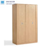 Tủ bếp hiện đại nhìn từ mặt sau, thiết kế liền khối chắc chắn đảm bảo độ bền khi sử dụng