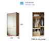 Tu quan ao go SIB Decor TA1131 7