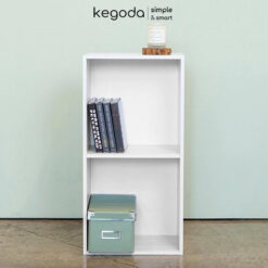 Kệ Gỗ Trang Trí 2 Tầng Mori Rộng 34cm Thương Hiệu KEGODA KGD24