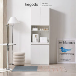 Tủ Bếp Đa Năng KGD112 KEGODA Tích Hợp Khay Kéo Nồi Chiên Không Dầu, Kệ Gia Vị - Thiết Kế Tối Giản